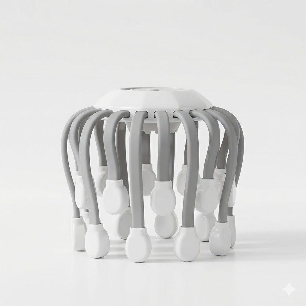 Electric Octopus Head Massager